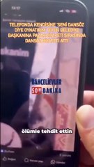 Bir vatandaş, AKP'li başkana dansöz kıyafeti fırlattı!