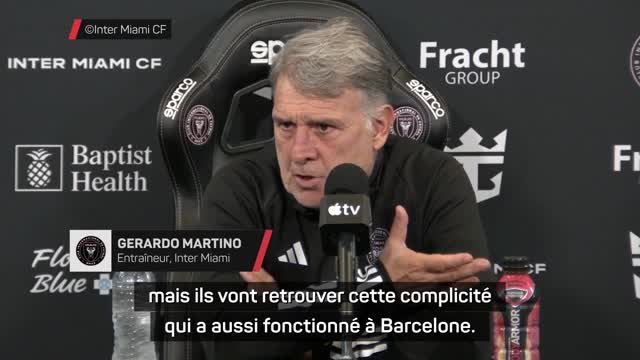 Inter Miami - Martino content du duo Messi-Suarez après le succès face au Real Salt Lake