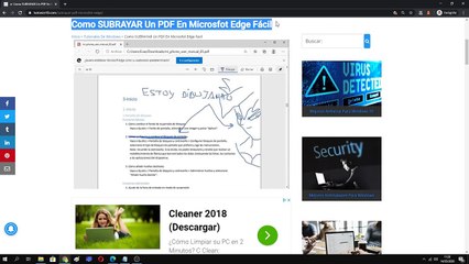 Como SUBRAYAR un PDF en MICROSOFT EDGE (FÁCIL y RÁPIDO) ✍
