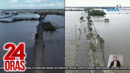 Ilang lugar sa Bulacan, nilalamon na ng tumataas na tubig dahil sa climate change | 24 Oras