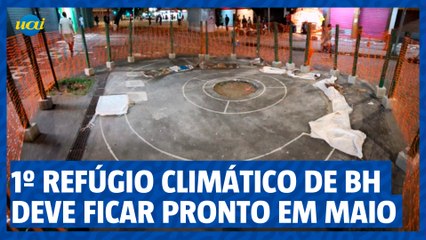 Primeiro refúgio climático de BH deve ficar pronto em maio