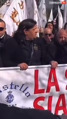 I castello delle cerimonie chiude, la manifestazione (22.02.24)