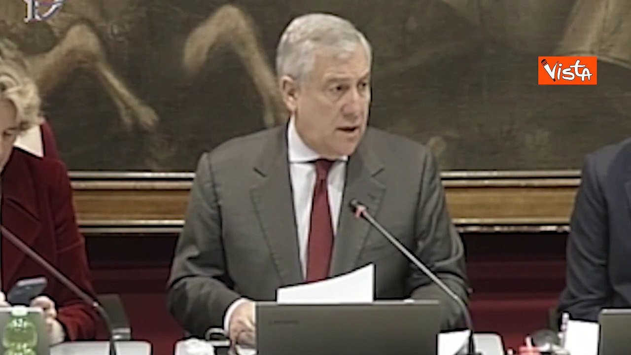 Tajani: "Sostegno a Kiev, assicurare a Davide mezzi per difendersi dal Golia russo"