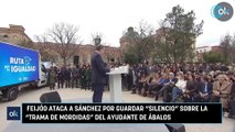 Feijóo ataca a Sánchez por guardar silencio sobre la trama de mordidas del ayudante de Ábalos