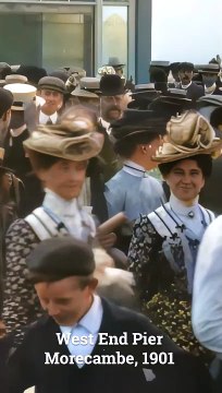 West End Pier, Morecambe, 1901