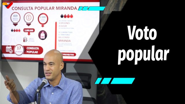 Al Aire | Consulta Popular Miranda 2024 habilitará más de 2 mil centros de votación comunitarios