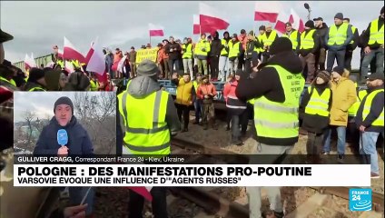 Pologne : manifestations d'agriculteurs et blocage de la frontière avec l'Ukraine