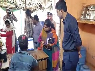 जिला कलक्टर ने किया अन्नपूर्णा रसोई व पीएचसी का औचक निरीक्षण-video
