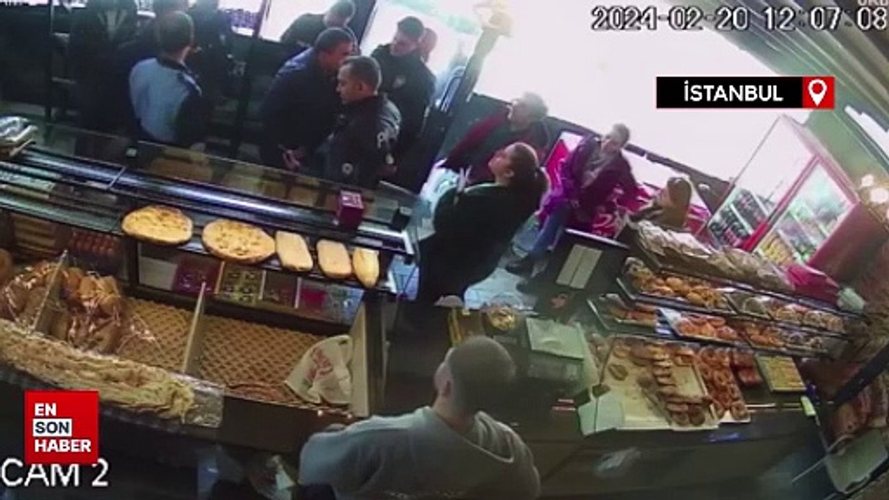 Sultanbeyli'de fırında denetim yapan görevlilere saldırı