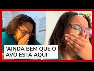 Download Video: Jovem chora ao ser aprovada em medicina, e reação viraliza nas redes sociais