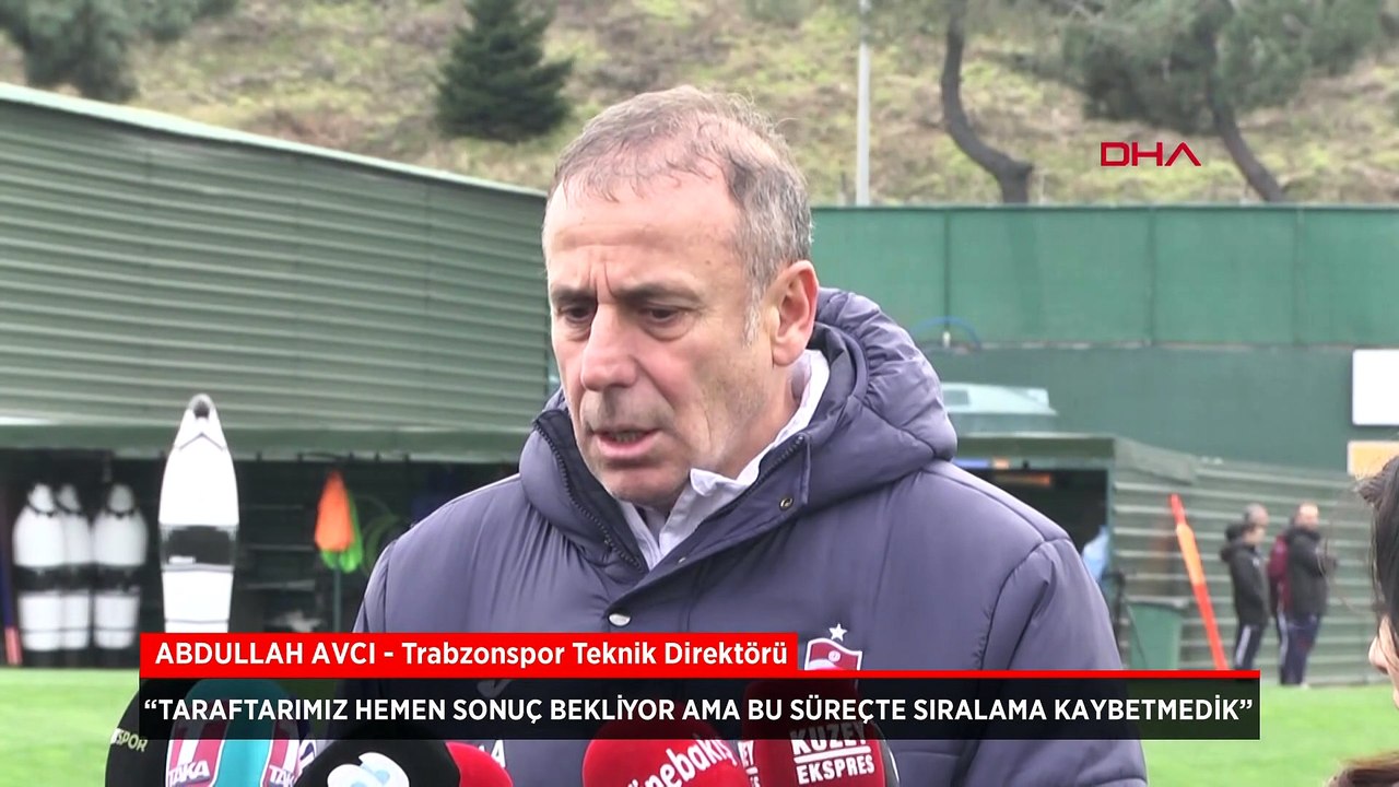 Abdullah Avcı: Bu süreçte sıralama kaybetmedik