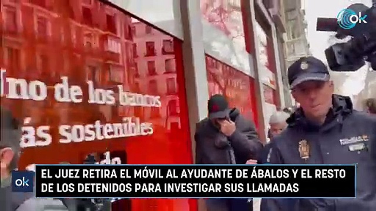 El juez retira el móvil al ayudante de Ábalos y el resto de los detenidos para investigar sus llamadas