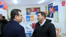 İBB Başkanı Ekrem İmamoğlu, Sultangazi’de AKP Seçim Ofisi’ni ziyaret etti