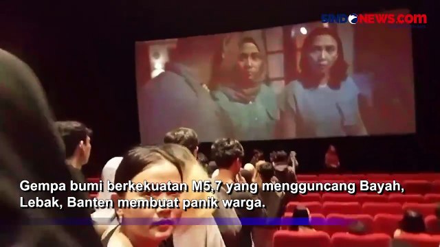 Gempa Bumi M5,7 Guncang Banten, Warga Khawatir Ada Gempa Susulan