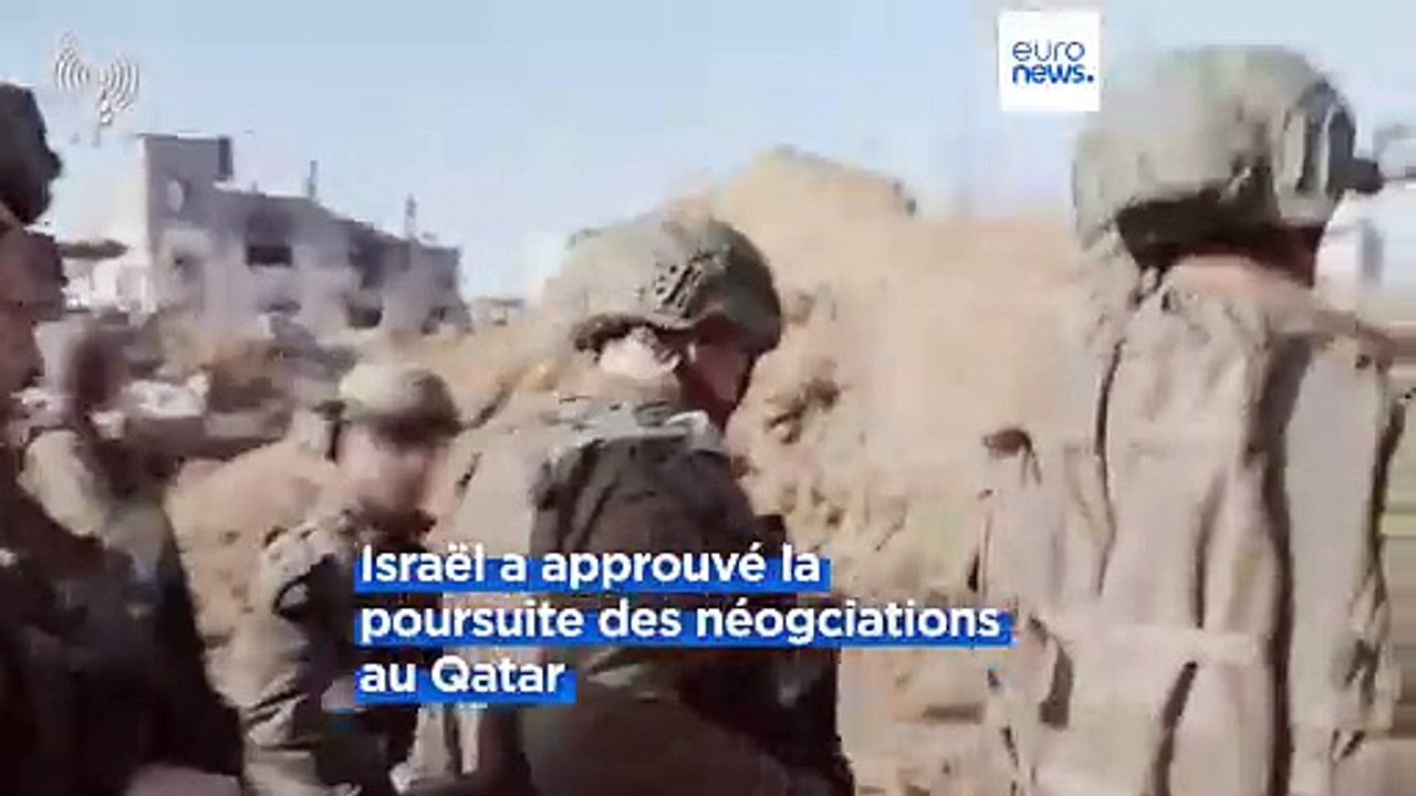 Guerre à Gaza : les pourparlers de paix vont se poursuivre cette semaine, mais les raids continuent