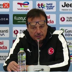 Ergin Ataman: "Kötü oynadık, sorumlusu benim"