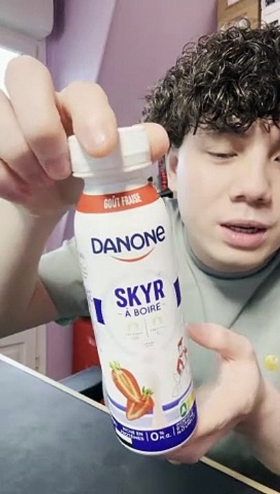 Je teste le Skyr à boire, tu connais toi ?
