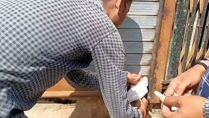 मांसाहार की दुकान को किया सील