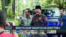 Menko Polhukam Hadi Cahyanto dan Cawapres Mahfud MD Respons soal Isu Hak Angket Pemilu