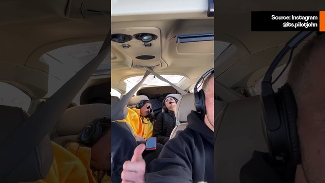 Hauska video: Lentäjä tekee pilan tietämättömistä matkustajista simuloimalla painottomuutta