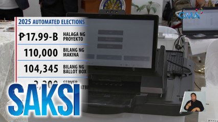 Miru Systems, idineklarang winning bidder para sa 2025 midterm elections | Saksi