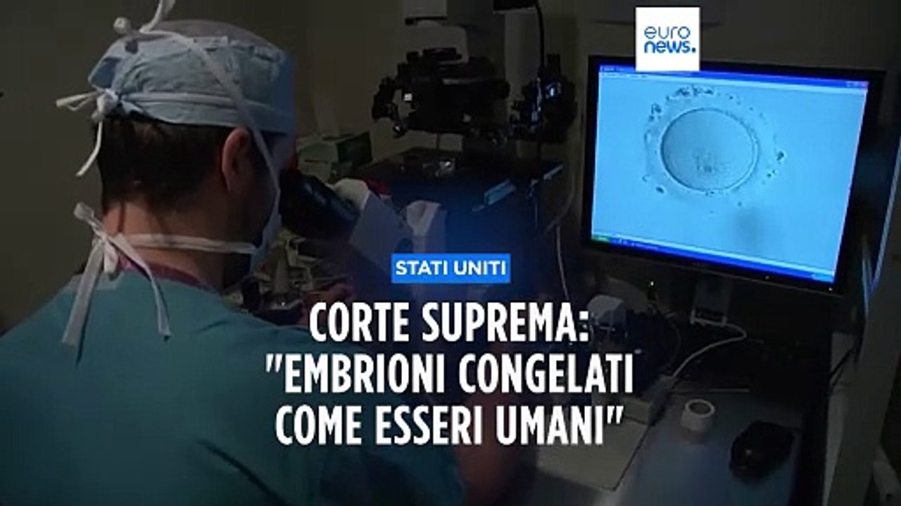 Stati Uniti, Corte Suprema dell'Alabama: "Embrioni congelati sono esseri umani"
