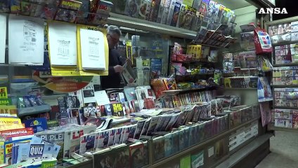 Giovanni, edicolante a Bolzano: da 36 anni al lavoro tutti i giorni