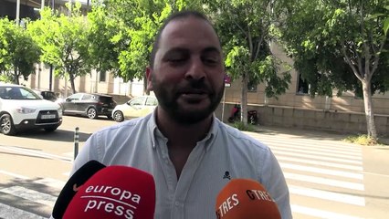 Chema Tejado se ríe al preguntarle por el testimonio de Candela Acevedo