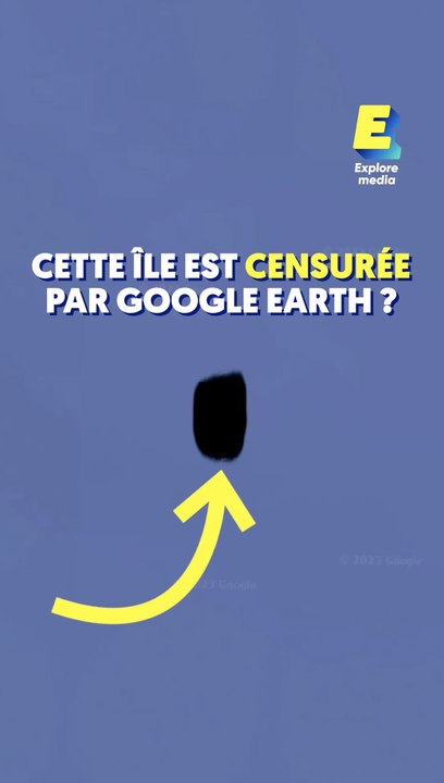 Cette île est censurée par Google Earth ?