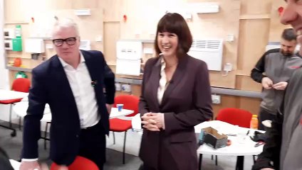 Shadow chancellor Rachel Reeves MP visits E.ON Kingswinford