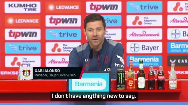 Xabi Alonso responds to Liverpool and Bayern links
