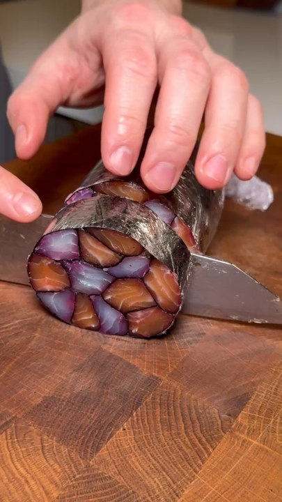 MOSAÏQUE DE GRAVELAX SAUMON x CABILLAUD  #saumon #mosaic #mosaique #cabillaud #codfish #recette #recipe #beautiful #gravelax #recipes #chef #cuisine #food