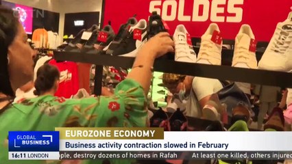 Global Business on CGTN at 2024/2/22