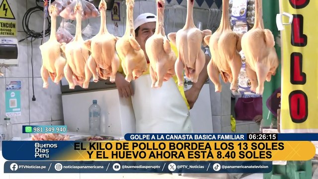 Golpe a la canasta familiar: Sube el precio del pollo y los huevos de manera alarmante