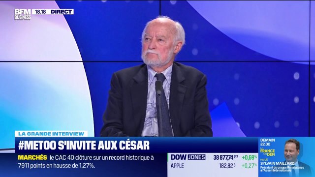 #MeToo cinéma: Ce dont parle Judith Godrèche est une affaire de cour d'assisses, ce n'est pas l'affaire des César déclare Nicolas Seydoux, le président du conseil de surveillance de Gaumont