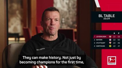 Télécharger la video: Matthaus believes Leverkusen can win the treble