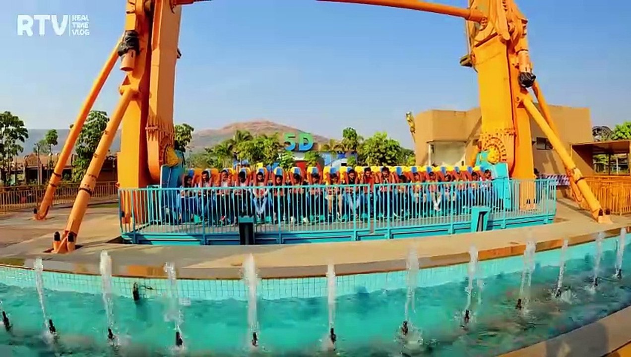 Top Spin Suspended Ride at Wet N Joy Amusement Park - Lonavala