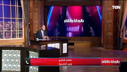 وزير الخارجية يكشف كواليس لقائه بنظيره الأمريكي خلال قمة دول العشرين