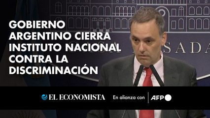 Gobierno argentino cierra instituto nacional contra la discriminación