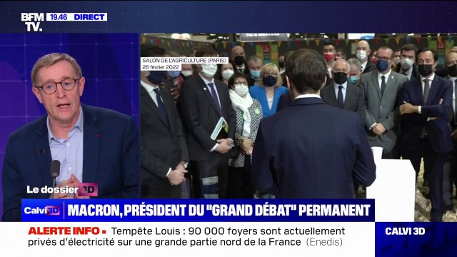 Grand débat au Salon de l'agriculture: La difficulté de l'exercice est de traiter tous les sujets d'injonctions contradictoires , pour Dominique Chargé (Coopération agricole)