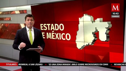 Detienen a un hombre tras balear a su familia en Metepec