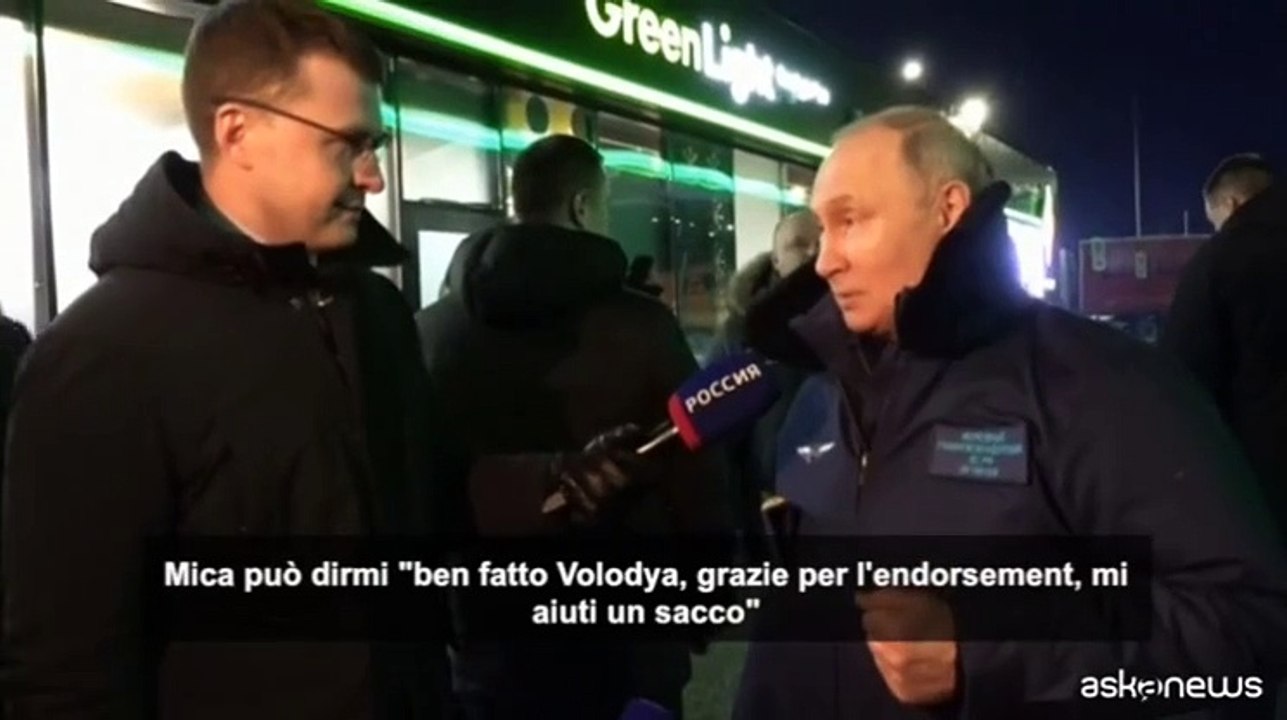 Putin: Biden per noi meglio ma non pu? dire "grazie per l'endorsement"