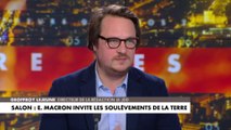 Geoffroy Lejeune : «Quand vous êtes le président de la République et que vous choisissez un interlocuteur vous lui donnez une légitimité»