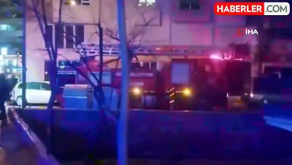 Niğde'de çıkan yangında 9 kişi dumandan etkilendi