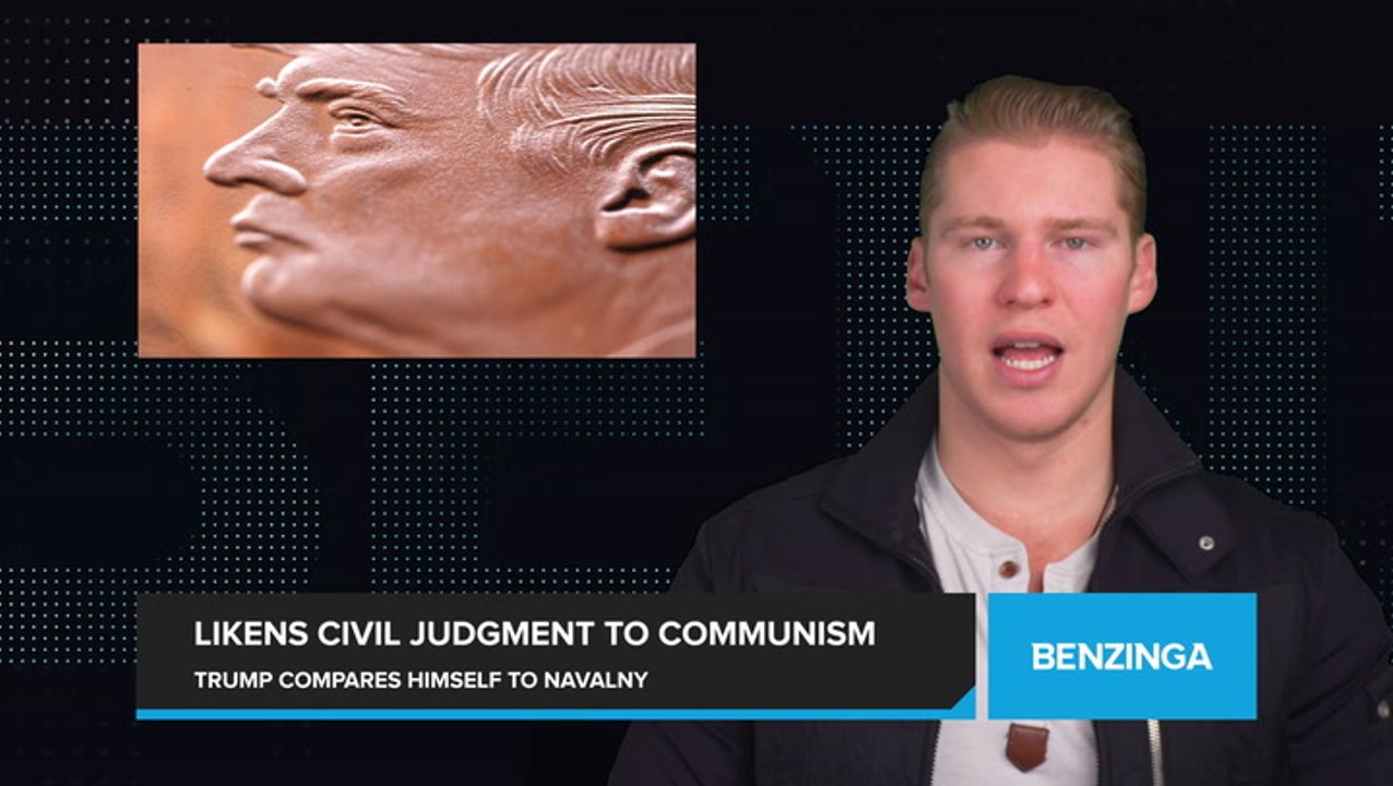 Trump Likens Civil Fraud Judgment to Navalny's Death, Compares It to Communism or Fascism