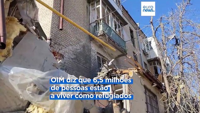 Conflito na Ucrânia já fez 14 milhões de deslocados, segundo a ONU