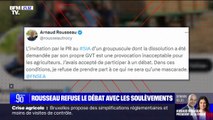 Le président de la FNSEA, Arnaud Rousseau, refuse de prendre part au grand débat du Salon de l'agriculture si le collectif des Soulèvements de la Terre y est également convié