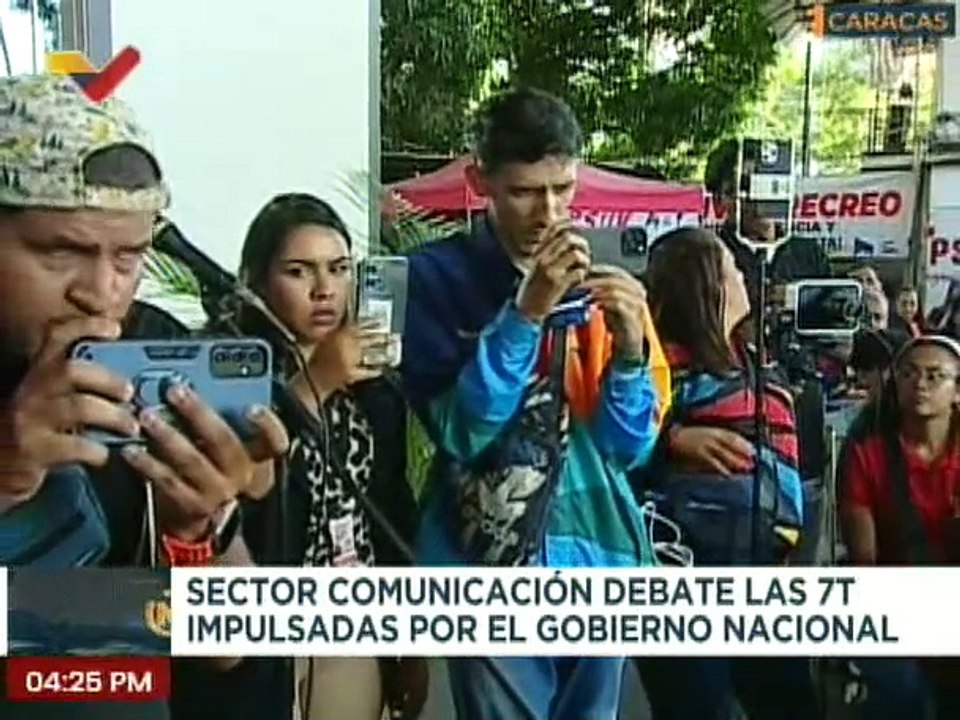 Ministro Freddy Ñáñez afirma que debates de las 7T fortalecerá sector comunicacional