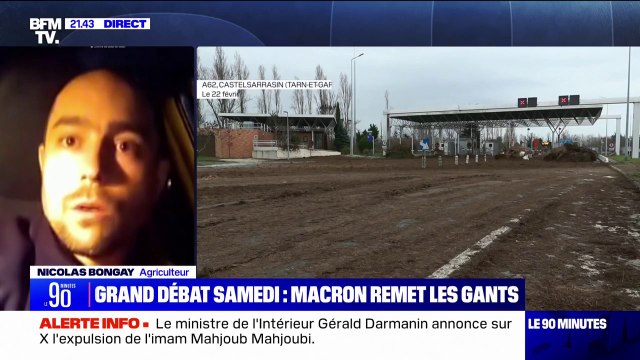 Soulèvements de la Terre au grand débat: Des gens qui n'ont rien à voir avec les revendications des agriculteurs aujourd'hui , pour Nicolas Bongay, organisateur d'une opération à Paris ce vendredi