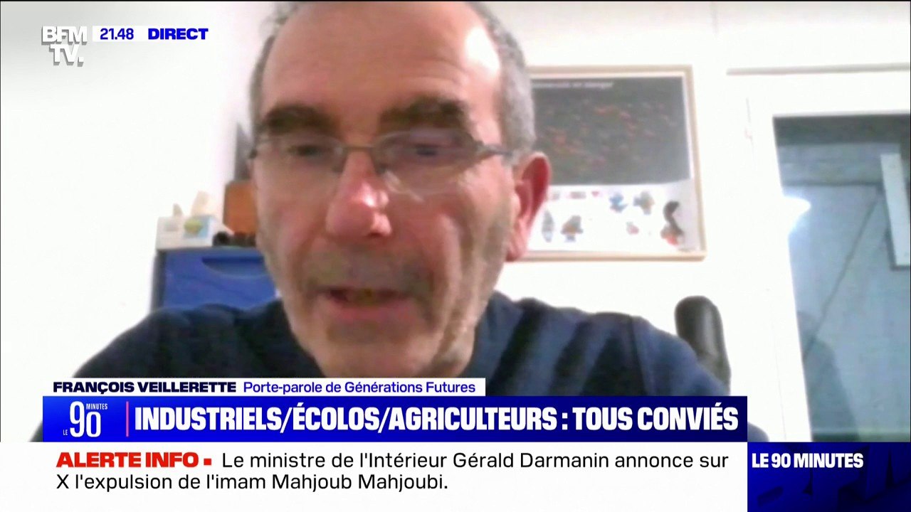 Grand débat au Salon de l'agriculture: "Les affaire agricoles ne concernent pas que les agriculteurs et la distribution", pour François Veillerrette (porte-parole de Générations Futures)